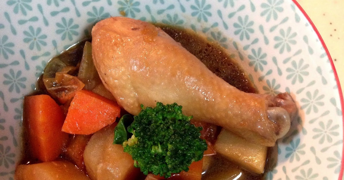 TAGlicious Potato, Carrot & Chicken Stew in Dark Sauce